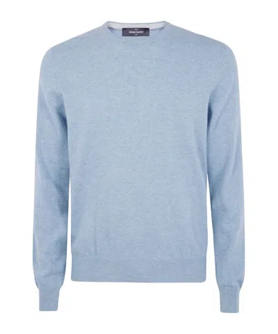 Gran Sasso Crew-neck Sweater In Blue