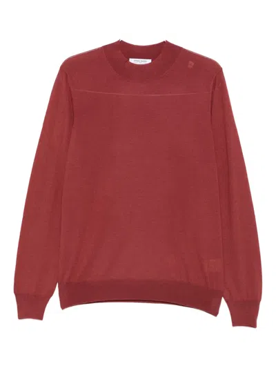 Gran Sasso Crew-neck Sweater In Red