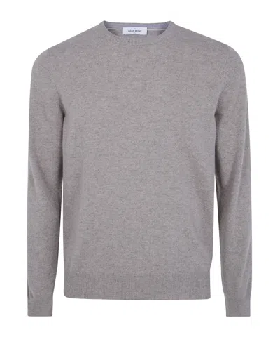 Gran Sasso Crew Neck Sweater In Gray