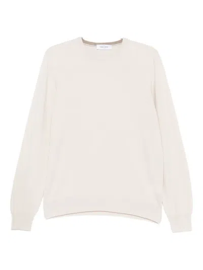 Gran Sasso Crew-neck Sweater In White