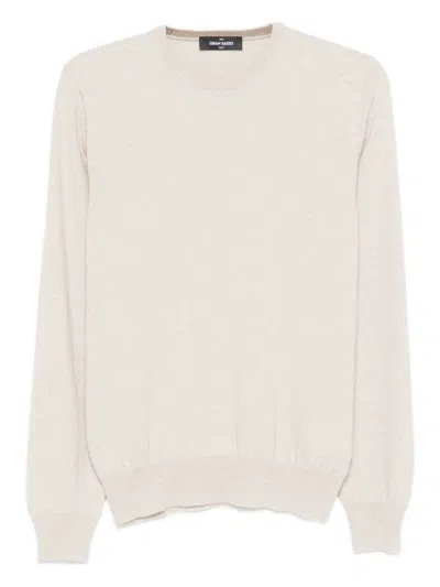 GRAN SASSO CREW NECK SWEATER WITH RELAXED FIT