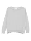 Gran Sasso Crew-neck T-shirt In Gray