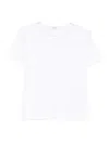 Gran Sasso T-shirt Mit Rundem Ausschnitt In White