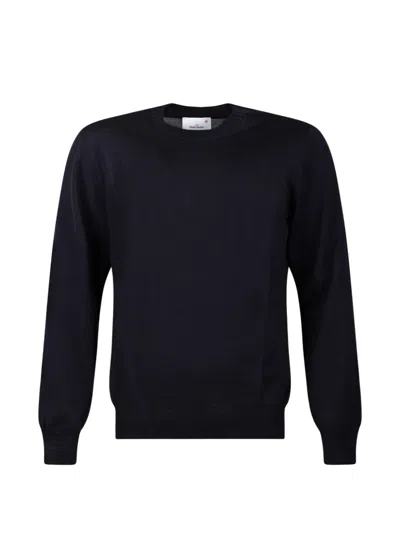 Gran Sasso Crew-neck Long-sleeve Sweater In Blue