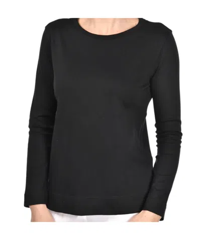 Gran Sasso Crewneck Sweater In Black