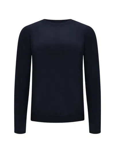Gran Sasso Crew-neck Sweater In Black