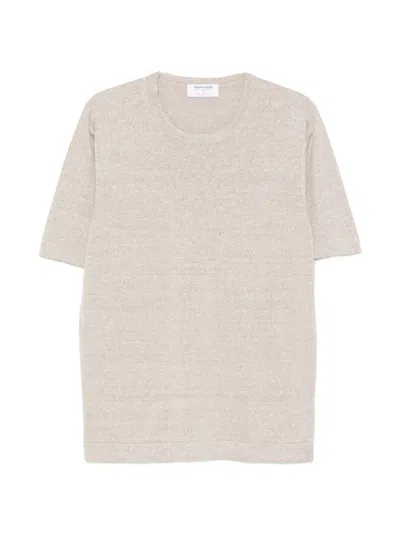 Gran Sasso Crew-neck T-shirt In Neutral