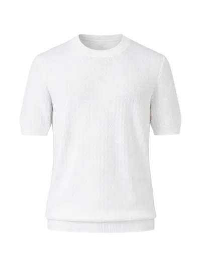 Gran Sasso Crew-neck T-shirt In White