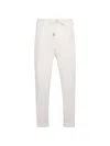 Gran Sasso Drawstring Cargo Pants In White