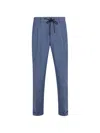 Gran Sasso Drawstring Pleated Trousers In Multi