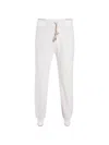 Gran Sasso Drawstring Track Pants In White