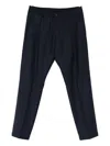 Gran Sasso Drawstring-waist Trousers In Blue
