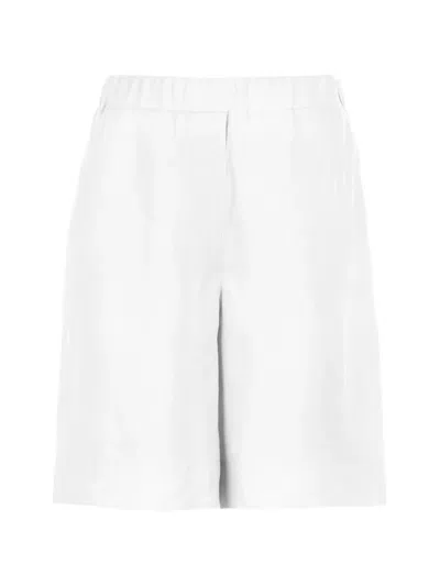 Gran Sasso Elasticated Shorts In White