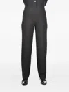 Gran Sasso Elasticated-waist Trousers In Black