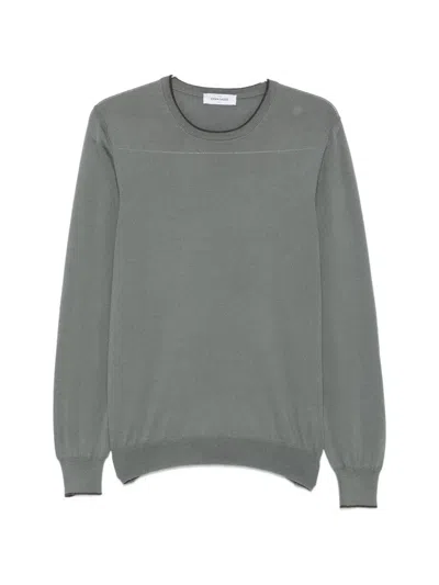Gran Sasso Elbow-patch Sweater In Gray