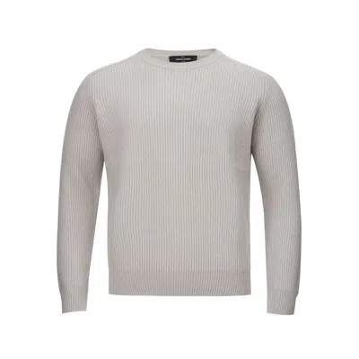 Gran Sasso Elegant Gray Cashmere Sweater