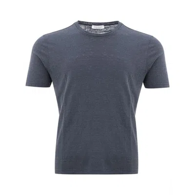 Gran Sasso Elite Cotton Men's T-shirt In Grey