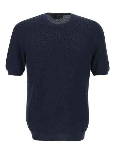 GRAN SASSO FINE-KNIT T-SHIRT