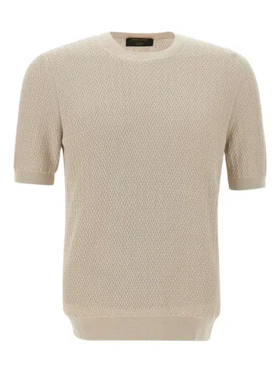 GRAN SASSO FINE-KNIT T-SHIRT