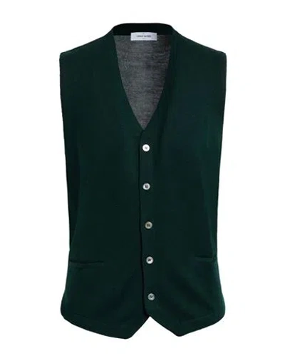 Gran Sasso For Bongenie Grieder Since 1891 Man Cardigan Dark Green Size 50 Virgin Wool In Multi