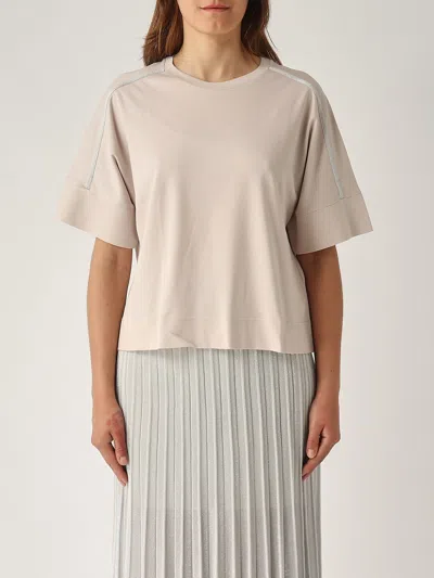 Gran Sasso Girocollo M/g Sweater In Neutral