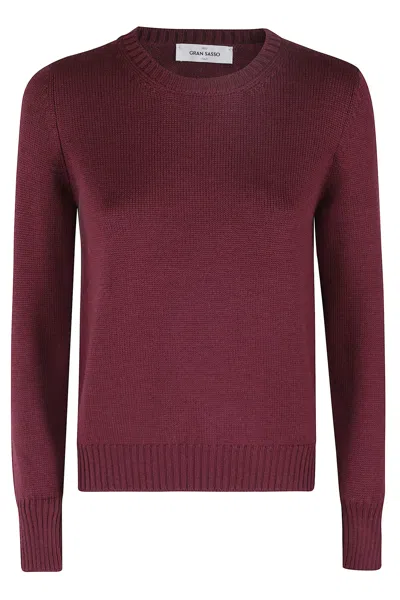 Gran Sasso Girocollo In Red