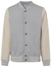 Gran Sasso Gray Cotton Jacket In Gray