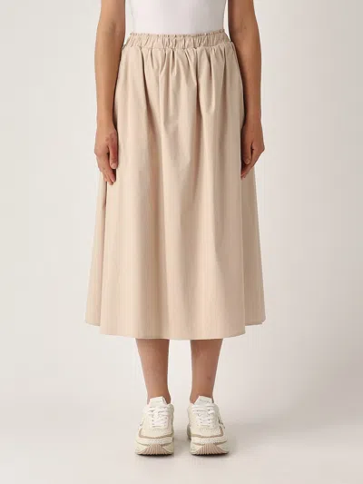 Gran Sasso Gonna C/t Skirt In Gray