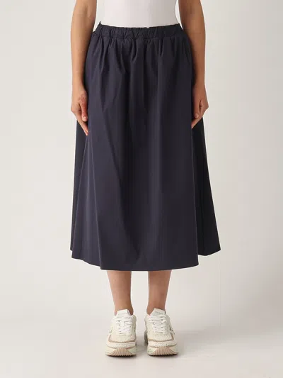 Gran Sasso Gonna C/t Skirt In Blue