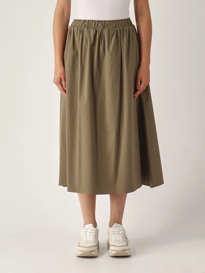 Gran Sasso Gonna C/t Skirt In Green