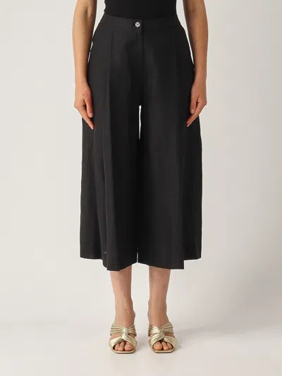 Gran Sasso Gonna Pantalone Trousers In Black