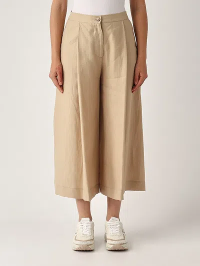 Gran Sasso Gonna Pantalone Trousers In Brown