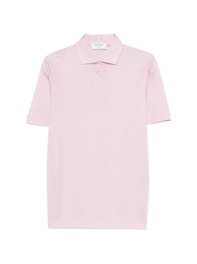 Gran Sasso Half-button Polo Shirt In Pattern
