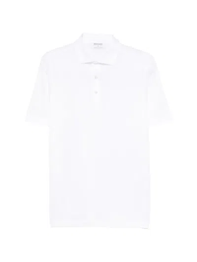 Gran Sasso Half-button Polo Shirt In White