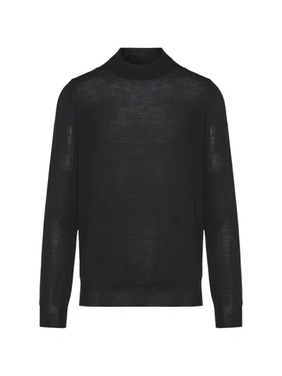 Gran Sasso High-neck Long-sleeve Sweater In Multi