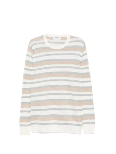 Gran Sasso Horizontal-stripe Sweater In Neutral