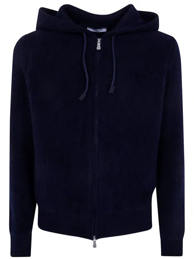 Gran Sasso Jacket Hooded "hoodie Jacket" In Blue