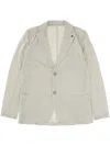 Gran Sasso Long-sleeved Casual Jacket In Multicolor