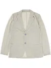 Gran Sasso Long-sleeved Casual Jacket In Multicolor