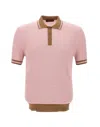 Gran Sasso Cable-knit Polo Shirt