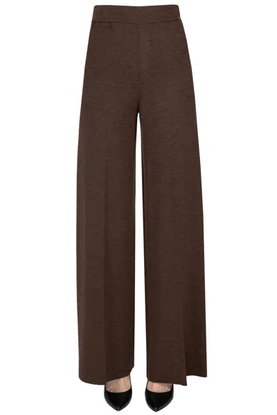 Gran Sasso Knitted Trousers In Multi