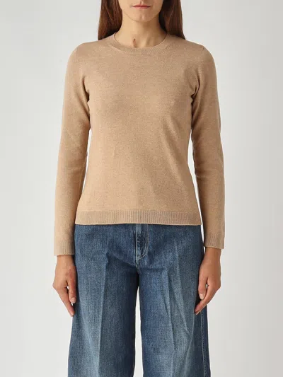 Gran Sasso Lana Vergine Sweater In Brown
