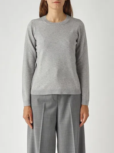 Gran Sasso Lana Vergine Sweater In Gray