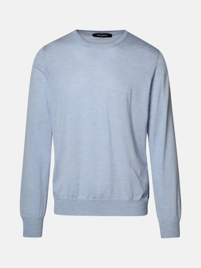 Gran Sasso Light Blue Cashmere Blend Sweater
