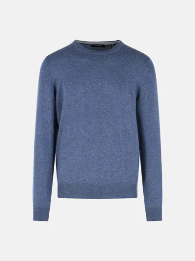 Gran Sasso Light Blue Cashmere Sweater