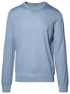 GRAN SASSO GRAN SASSO LIGHT BLUE VIRGIN WOOL SWEATER