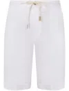 Gran Sasso Linen Shorts In White