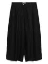 Gran Sasso Linen Trousers In Black