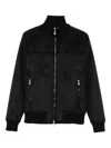 Gran Sasso Zip-fastening Ribbed-cuff Jacket In Black