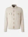 Gran Sasso Buttoned-up Patch-pocket Jacket In Neutral